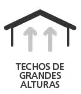 Techos de grandes alturas