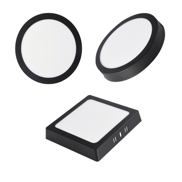 Paneles Led Aro Negro